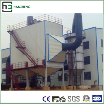 Wide Space of Top Electrostatic Collector-Frequency Furnace Air Flow Treatment